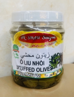 235. LEBANESE GREEN OLIVE 350G