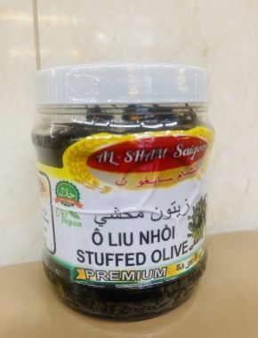 236. LEBANESE BLACK OLIVE 350G