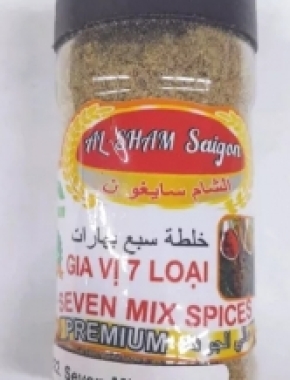 322. SEVEN MIX SPICES 70GR